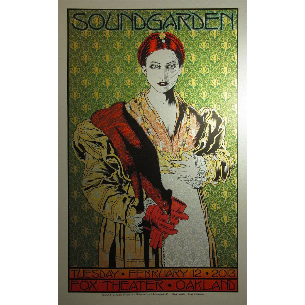 Soundgarden at The Fox Theater, Oakland Silver Edition