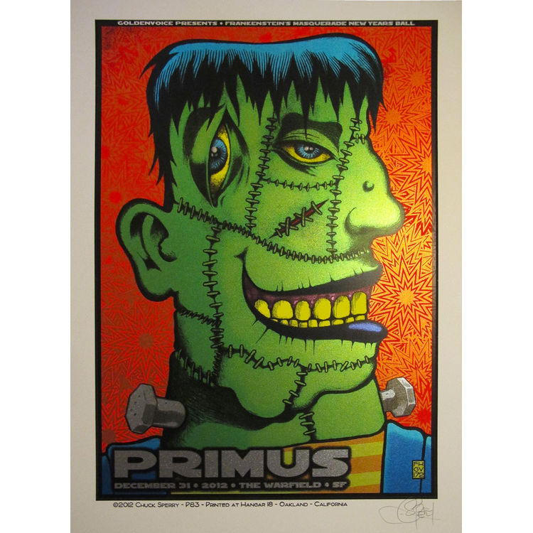Primus at The Warfield, December 31, 2012 by Chuck Sperry