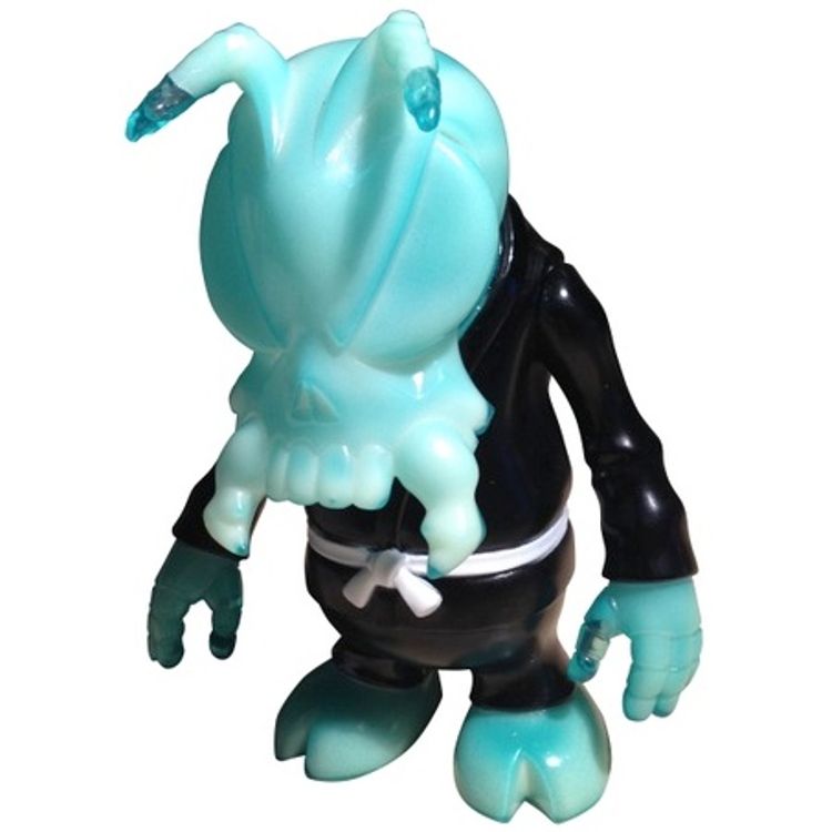 Skull Bee - Tiffany Blue G.I.D. Double Pour by Secret Base