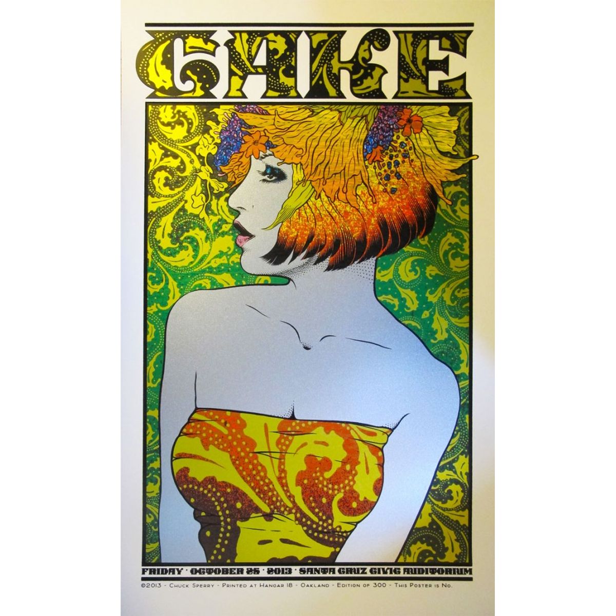 Cake – Santa Cruz, CA 2013