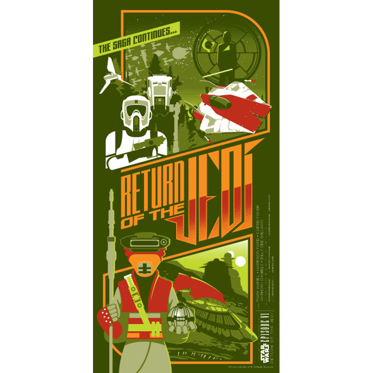 Return of the Jedi: Episode VI by Mark Daniels