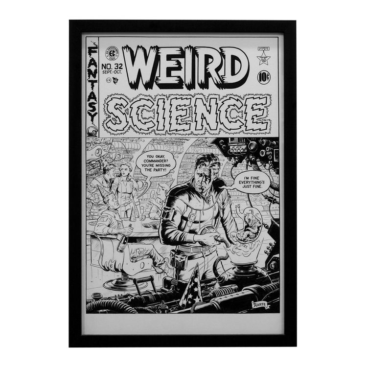 Weird Science Cover by Paolo Rivera