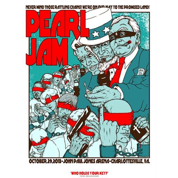 Pearl Jam - Charlottesville, VA by Jermaine Rogers