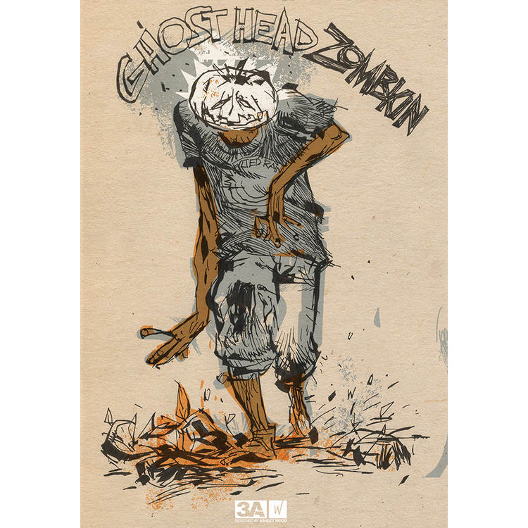 Ghost Head Zombkin by Ashley Wood