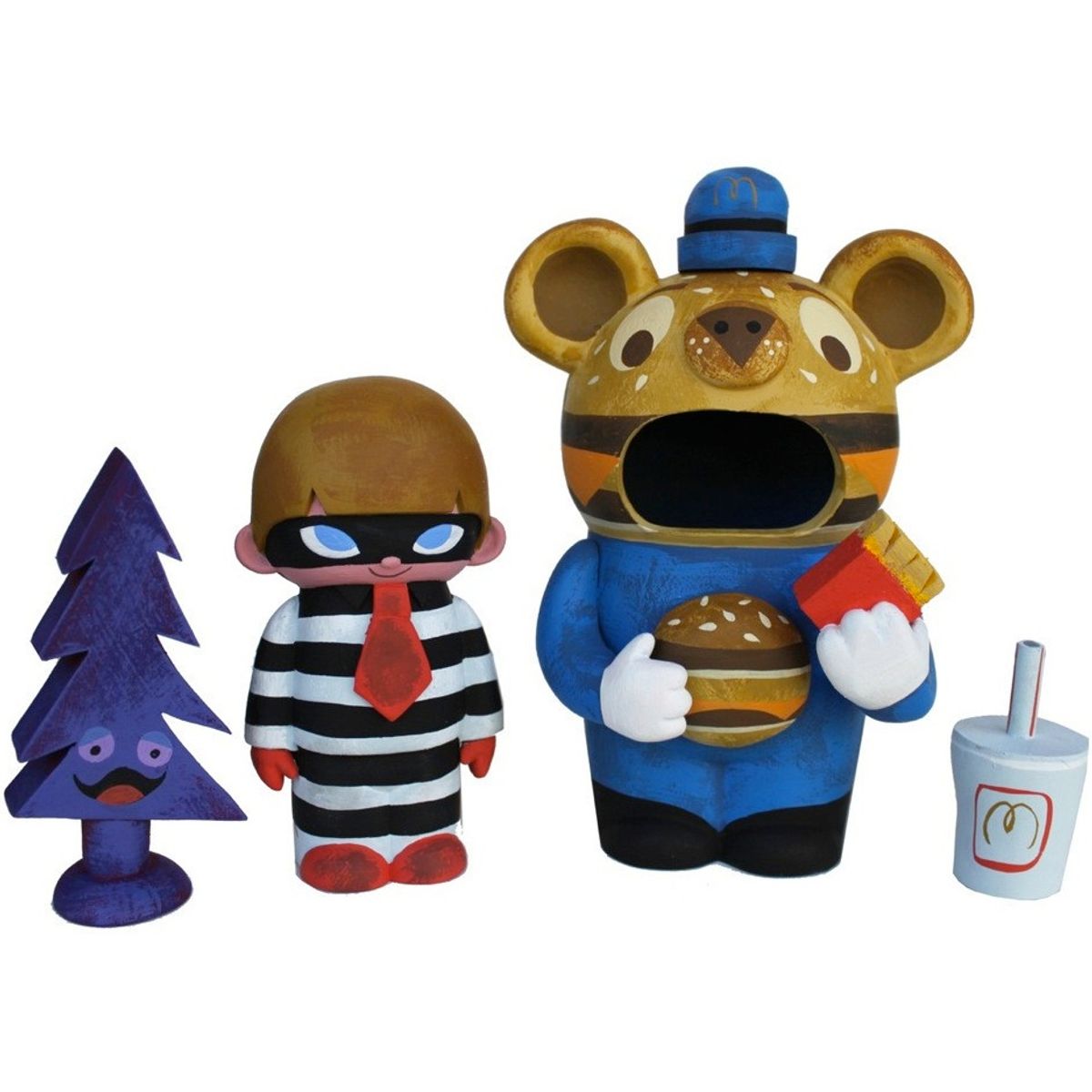 Big Mac Guitar Bear Mascot