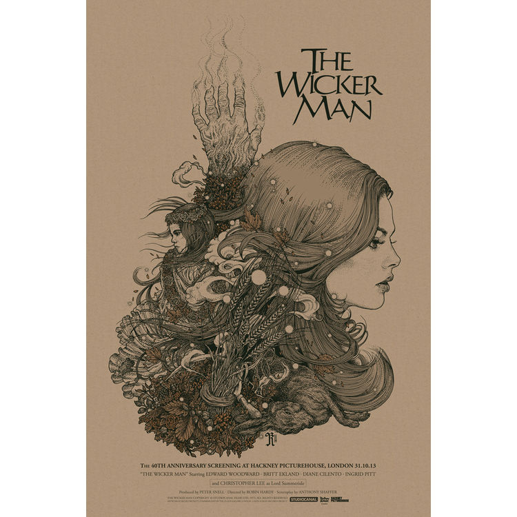 The Wicker Man - Variant by Burlesque Of North America