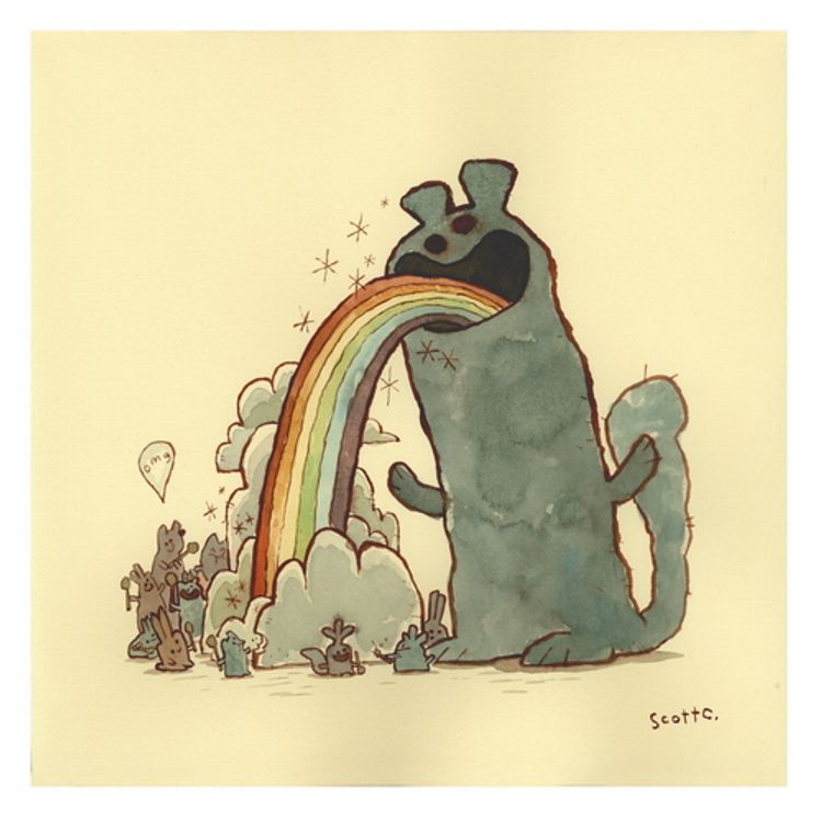 Rainbow Feast by Scott Campbell (Scott C)