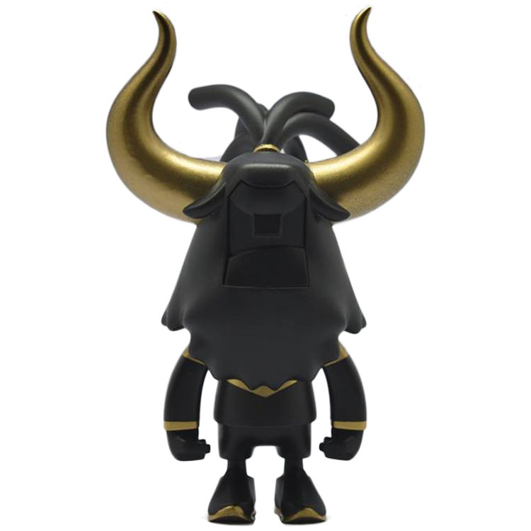 Mighty Horn - Black & Gold Baby Horn by UpTeMPO