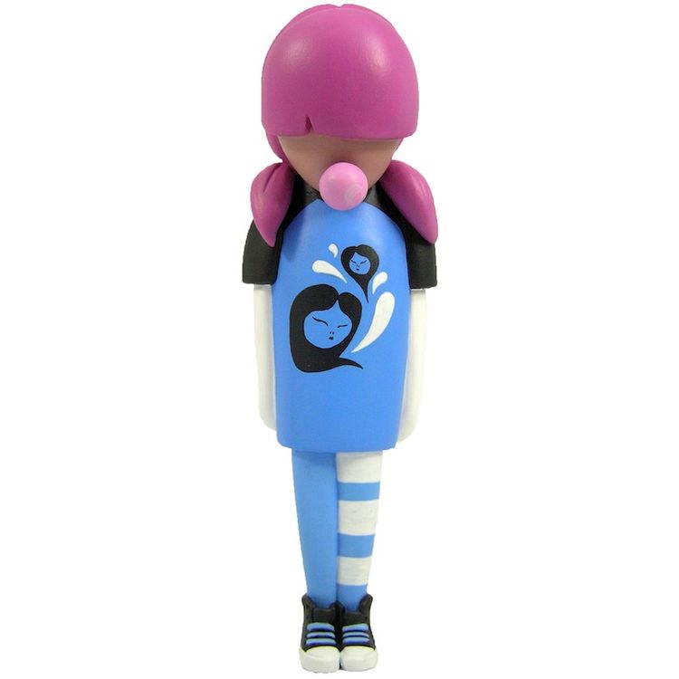 Babycakes Blue Girls Tee by iBreakToys (Lisa Rae Hansen)