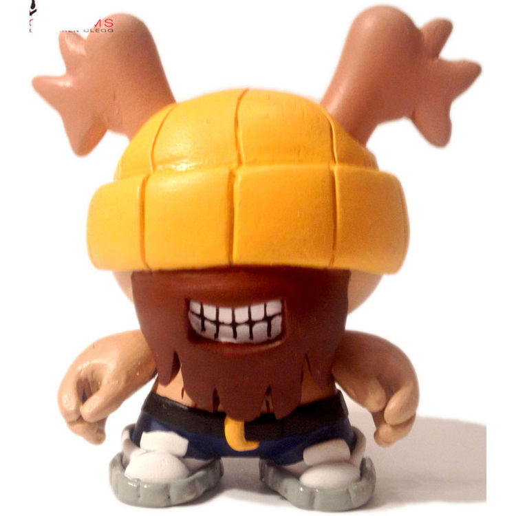 Uh Oh! - Yellow Beanie by Darren Clegg
