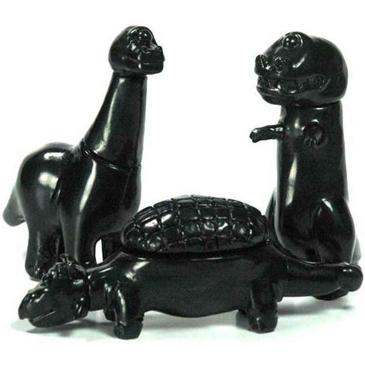 Cyclops Dinos - Unpainted Black by Rampage Toys (Jon Malmstedt)