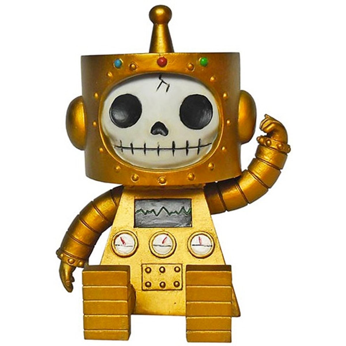 Limited Edition Metallic Gold Robobones "Beta"