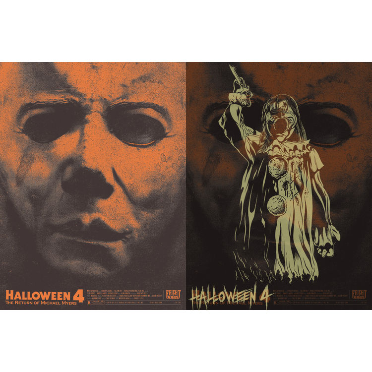 Halloween 4 (Variant) by Kyle Crawford (Electric Zombie)
