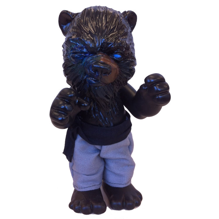 Black and Blue Bear by Goreilla