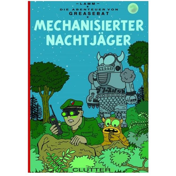 The Adventures of Greasebat: Mechanisierter Nachtjäger print by Jeff Lamm