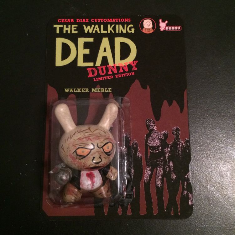 Walking Dead Carded Walker Merle by Firehead Design (Cesar Diaz)