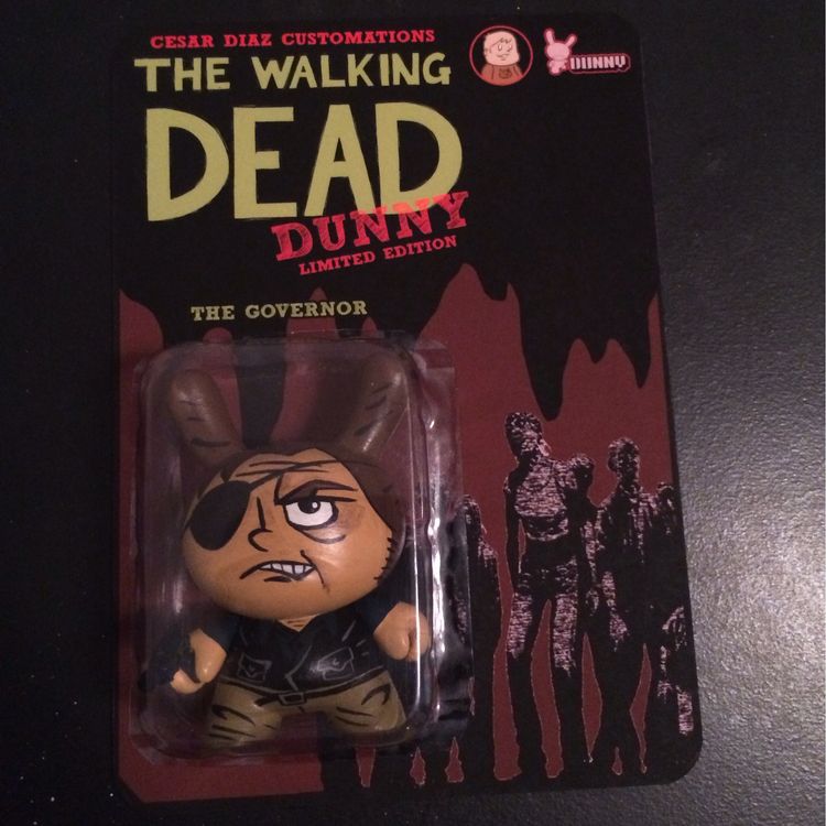 The Walking Dead: The Governor carded by Firehead Design (Cesar Diaz)