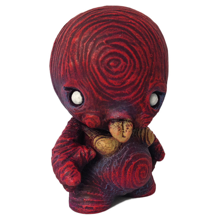 Shadowlings - Red with Tongue by Shadoe Delgado