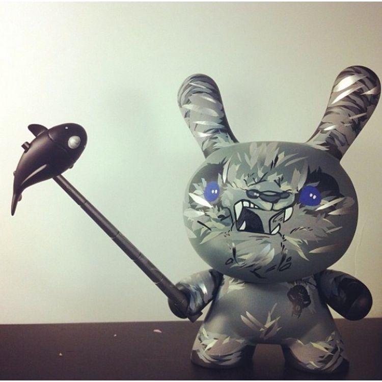 Shadow Dunny - Purple and Silver AP by Woes (Aaron Martin)