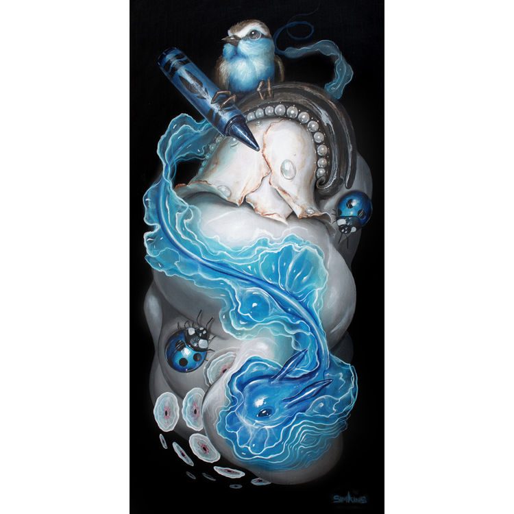 NOTE TAKER by Craola (Greg Simkins)