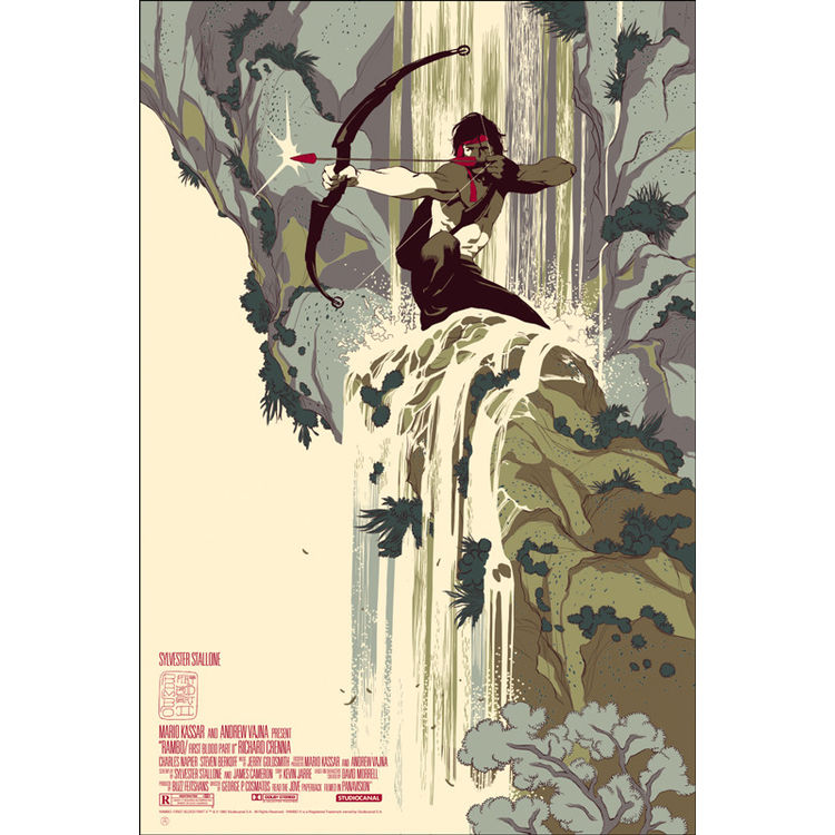 RAMBO: FIRST BLOOD PART II by Tomer Hanuka