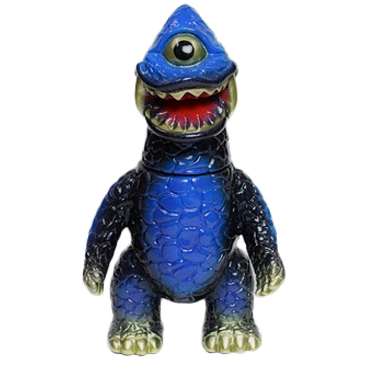Mini Zagoran - Black with Blue Spray by Gargamel (Kiyoka Ikeda)