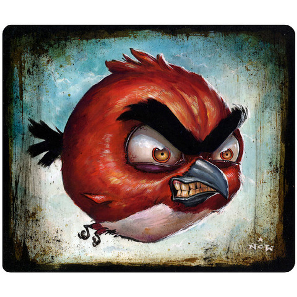 Red, Fat and Angry