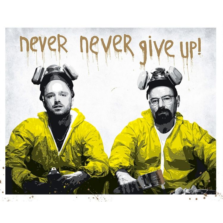 Never Give Up - Gold Variant by Sixstringer