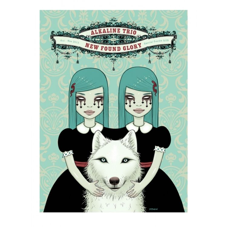 Alkaline Trio & New Found Glory - 2013 by Tara McPherson