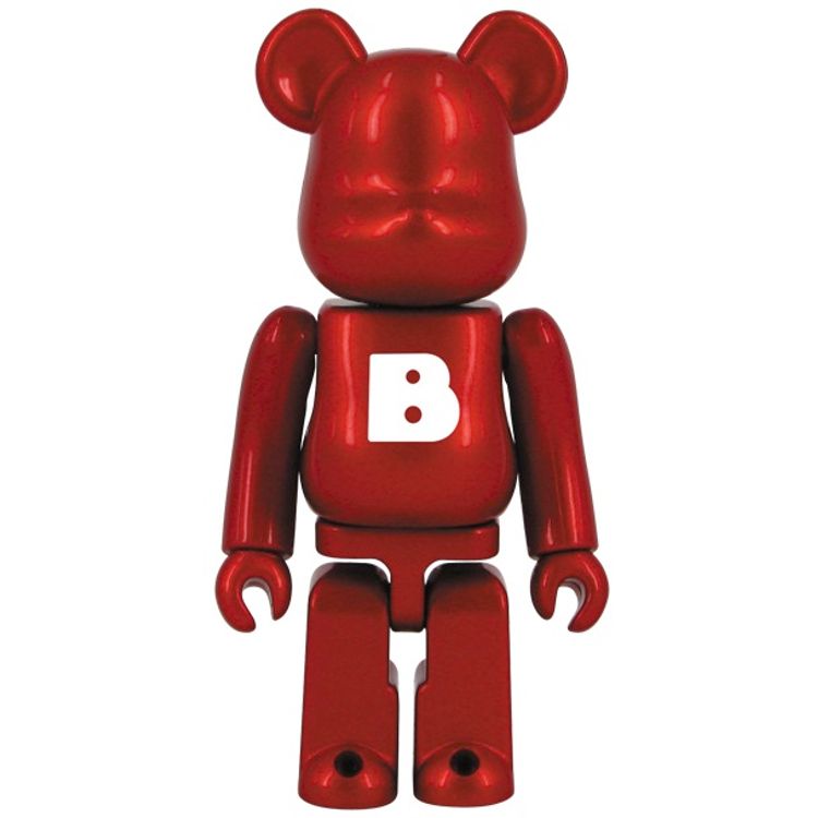 Basic Be@rbrick - Metallic Red (B) by Medicom