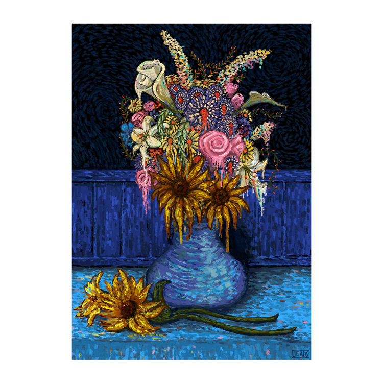 Flowers for Vincent by James Eads