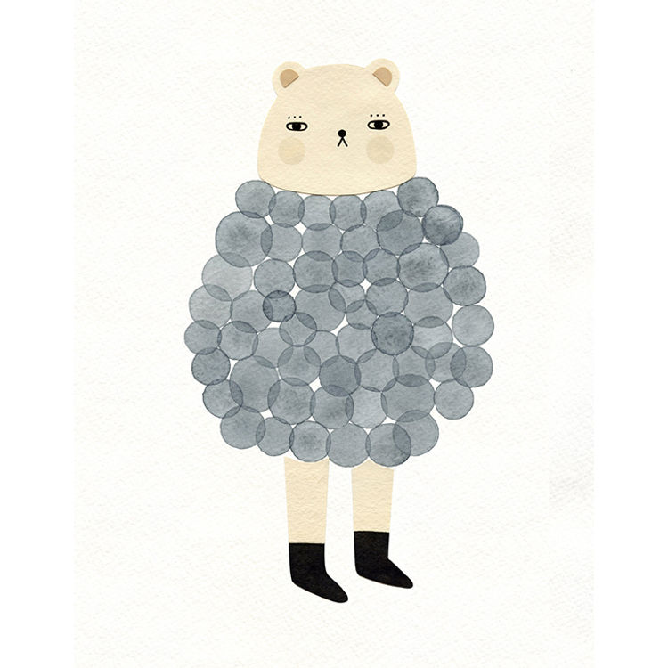 Bubble Bear I by Andrea Kang