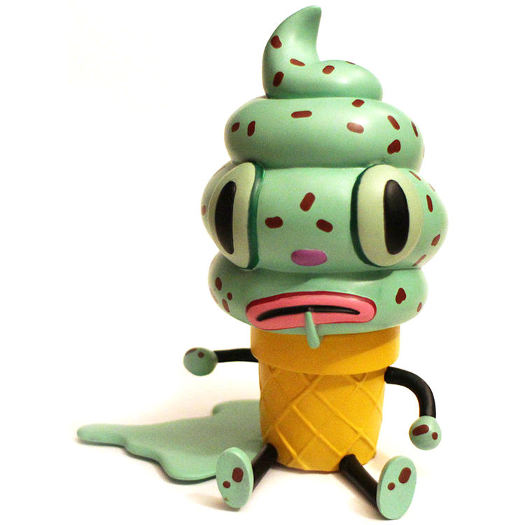 Creamy - Mint Chocolate Chip by Gary Baseman