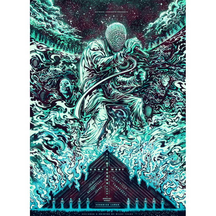 Kanye West - Nashville, TN (Coldest Winter GID) by Miles Tsang