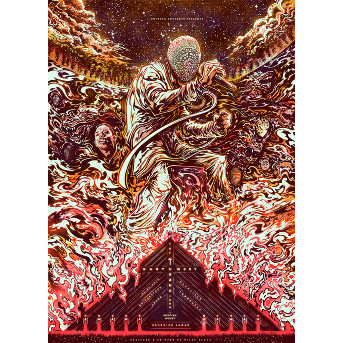 Kanye West - Nashville, TN (Cruel Summer GID)