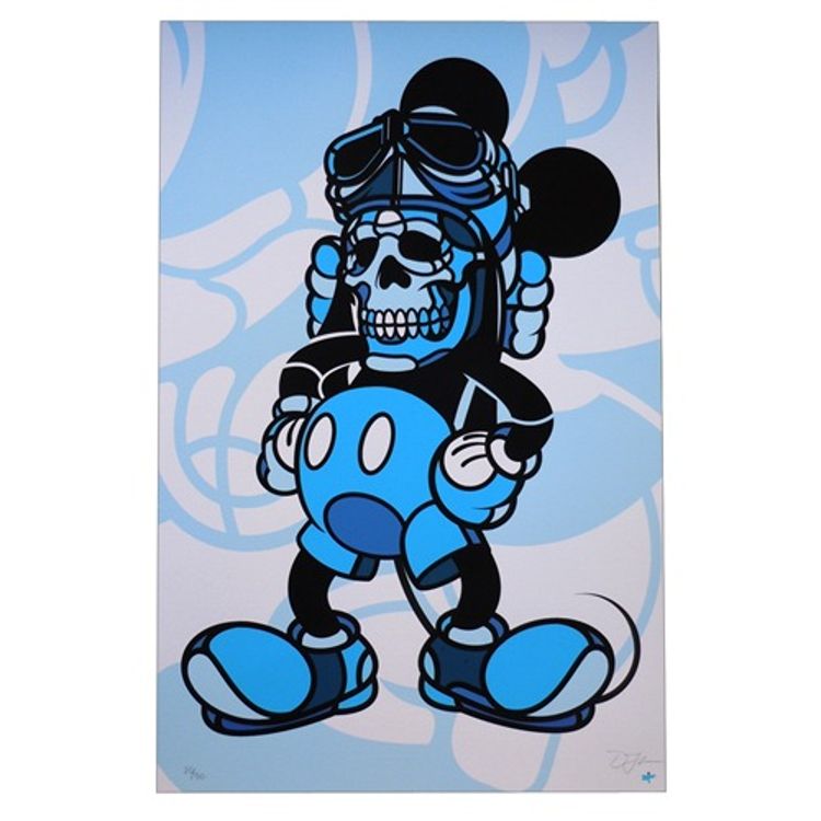 Deathshead Print by David Flores