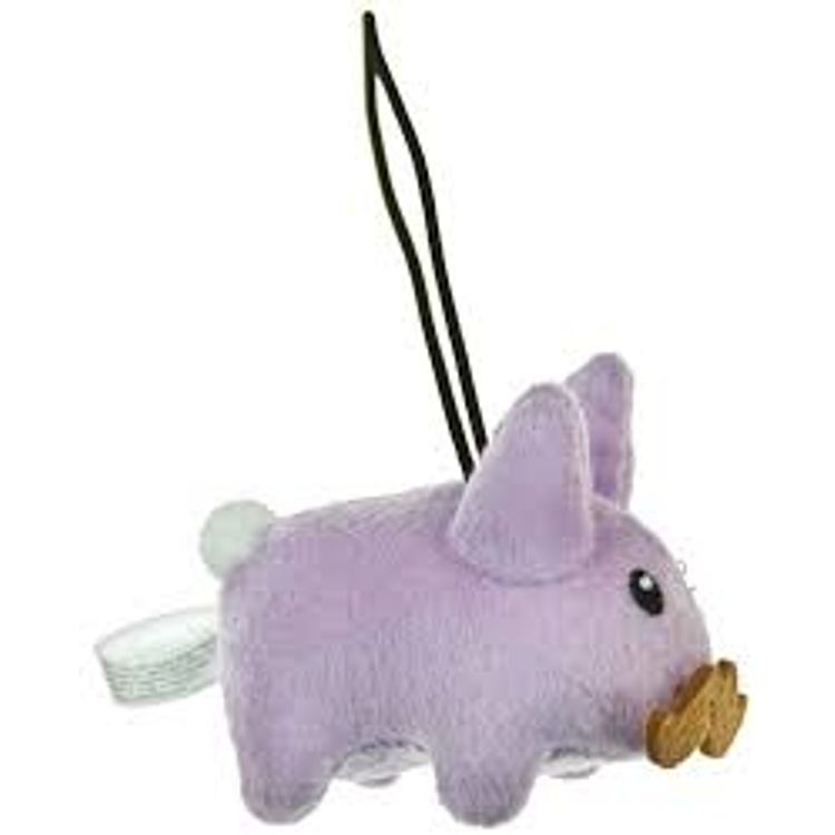 Light Purple Happy Labbit Mini Plush Toy by Frank Kozik