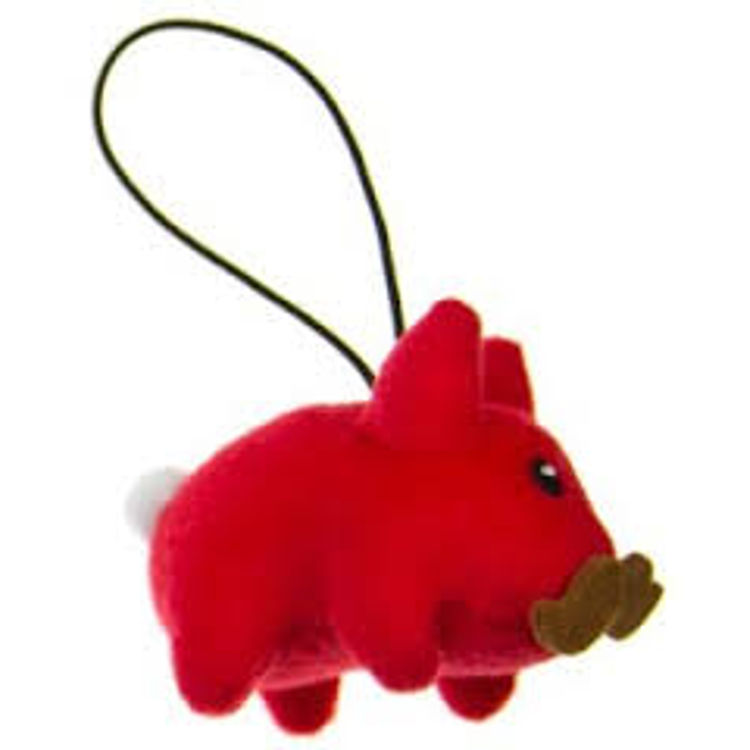 Red Happy Labbit Mini Plush by Frank Kozik