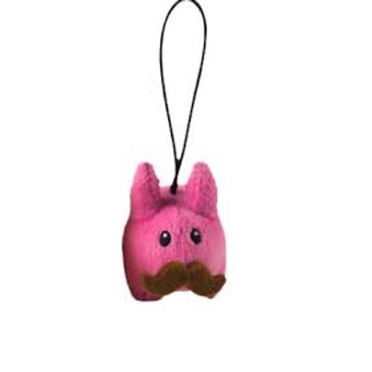 Pink Happy Labbit Mini Plush by Frank Kozik