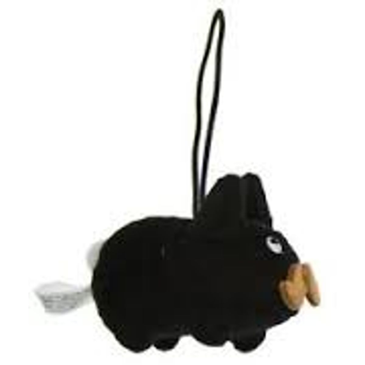 Black Happy Labbit Mini Plush