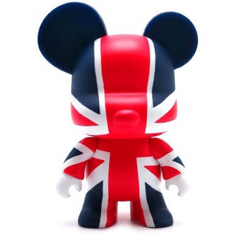Mini Bear Qee - Union Jack by Toy2r