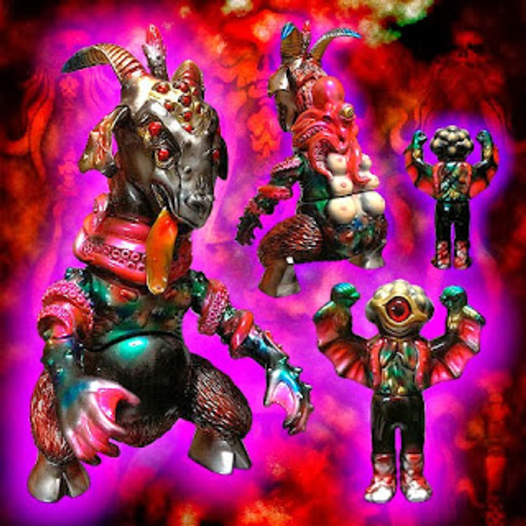 SHUB ZEROTH & Kaijin DokuganAn invocation of the evil beasts by BLObPUS