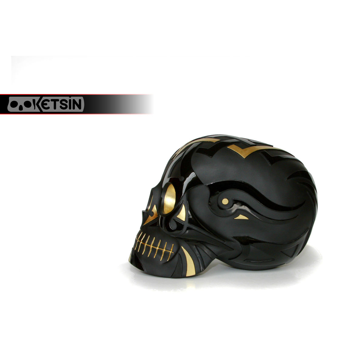 Ketsin Tattoo - Gold w/ Gold Eyes