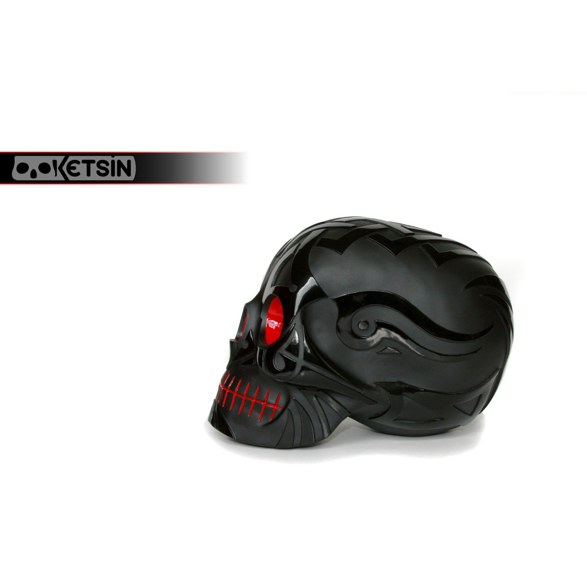 Ketsin Tattoo - Black w/ Red Eyes