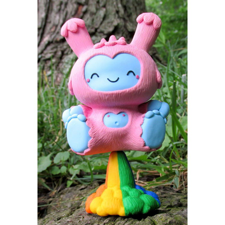 Rainbow Farting Monster by The Bots (Jenn and Tony Bot)