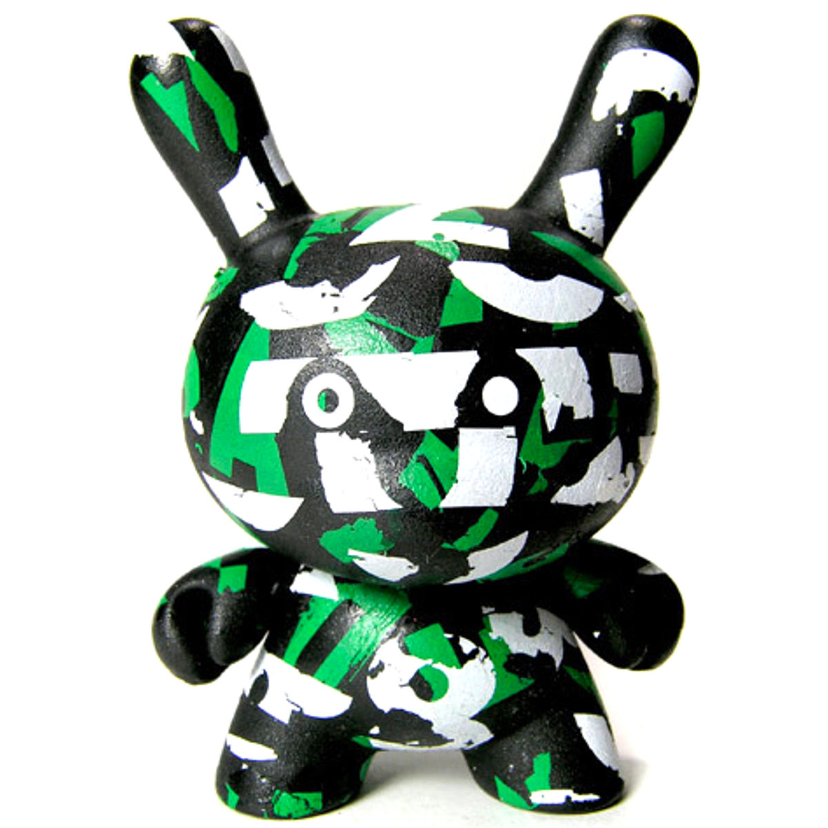 WHT/BLK - GREEN TY_PO Dunny