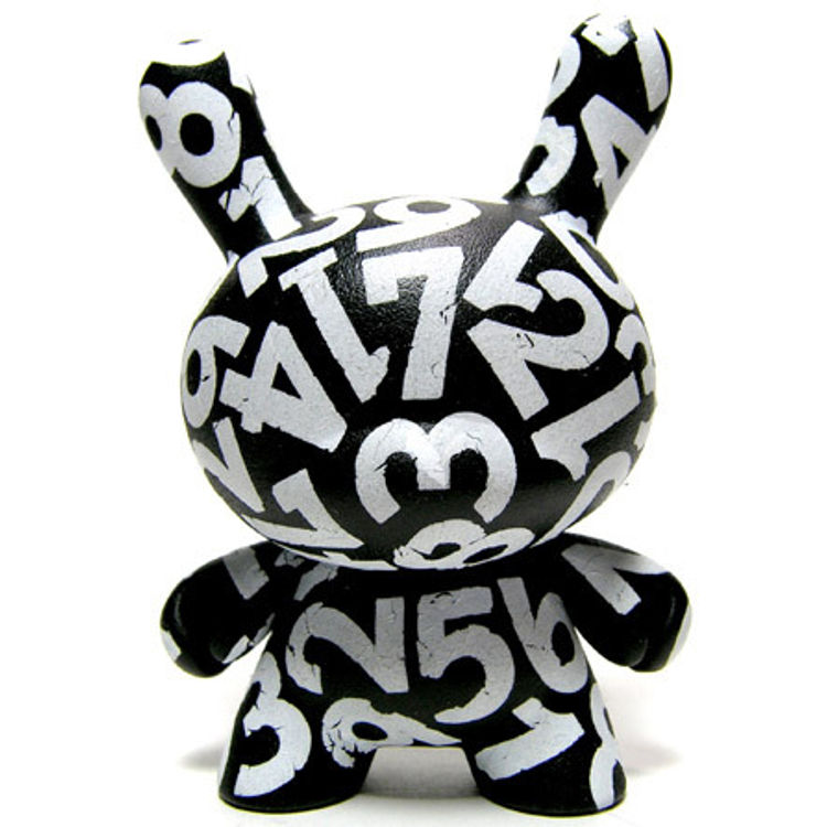 WHT/BLK TY_PO Dunny by Ryan the Wheelbarrow