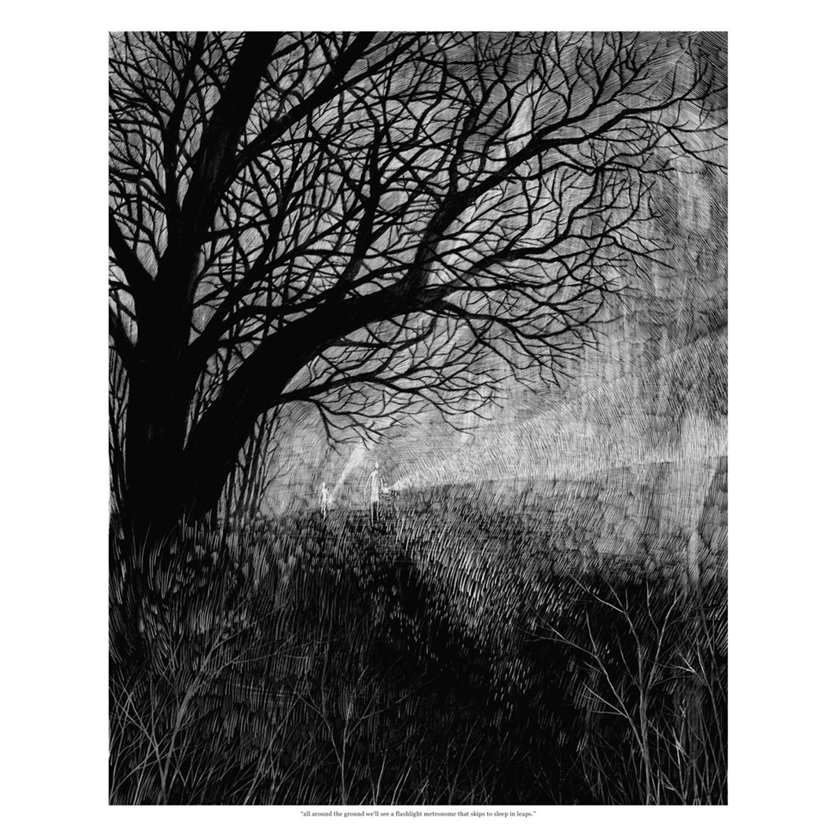 all around the ground well see a flashlight metronome that skips to sleep in leaps