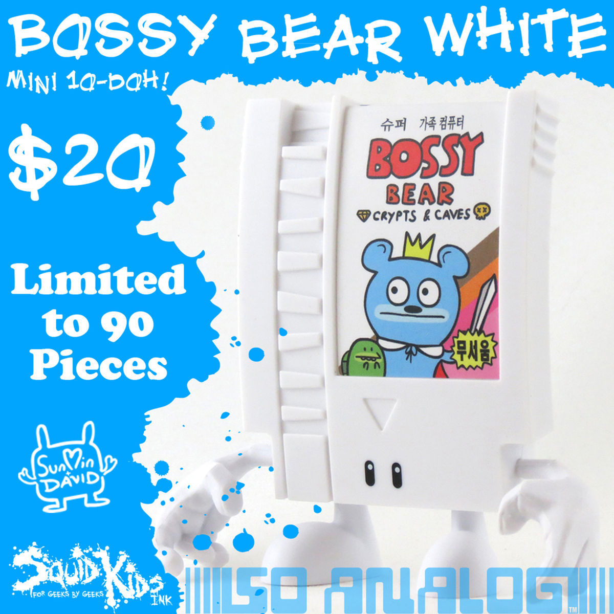 Bossy Bear White