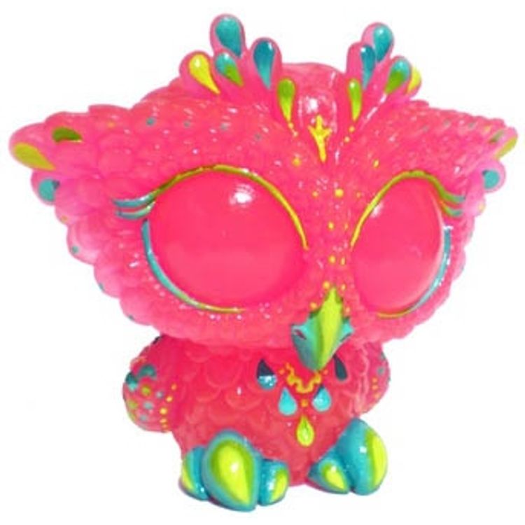 Biggy Owl - Pink GID by SeriouslySillyK (Kathleen Voigt)
